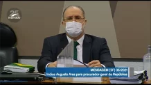 “Não tenho dúvida da ilicitude”, diz Aras, sobre Bolsonaro não usar máscara