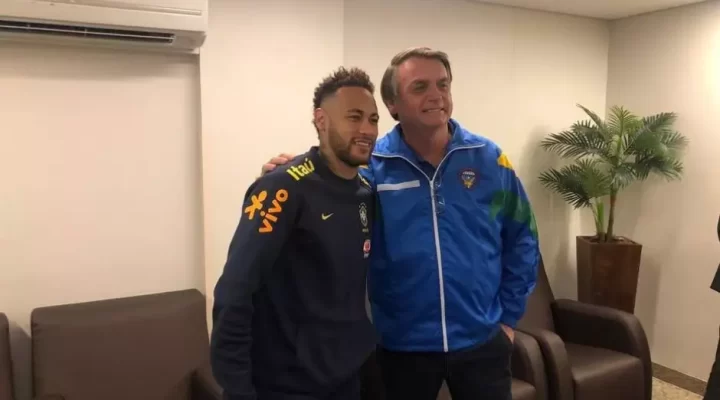 Jair, Neymar e a cadeirinha