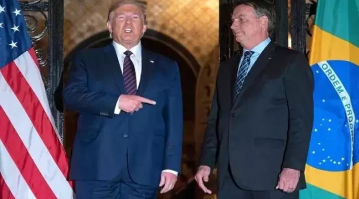 No reboque de Trump