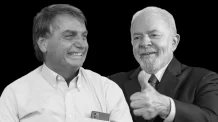 Lula sobe, Bolsonaro cai