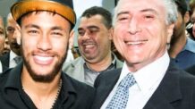 Neymar e Temer