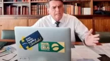 Bolsonaro chama signatários de Carta pela Democracia de “cara de pau”