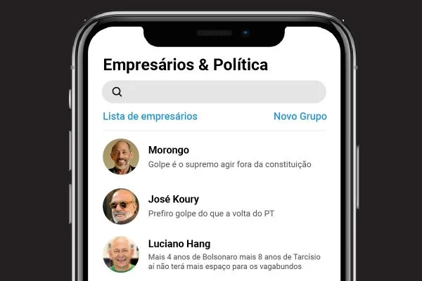 Exclusivo. Empresários bolsonaristas defendem golpe de Estado caso Lula seja eleito; veja zaps