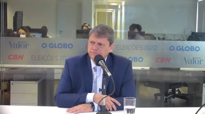 Tarcísio tenta cassar candidatura de Rodrigo Garcia